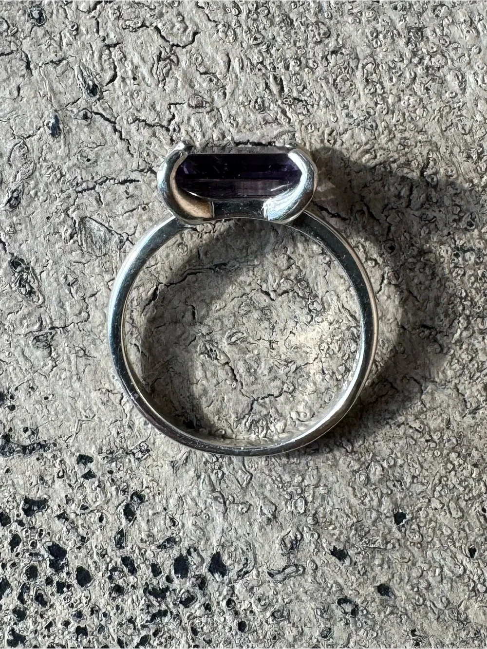 Amethyst Statement Ring NWOT